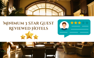  Minimum 3 Star Guest Reviewed Stays